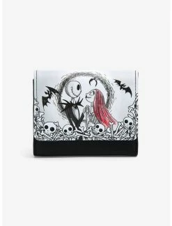 Cheapest 😉 Her Universe The Nightmare Before 🎄 Christmas Jack & Sally Eternally Yours Mini Flap Wallet 🥰