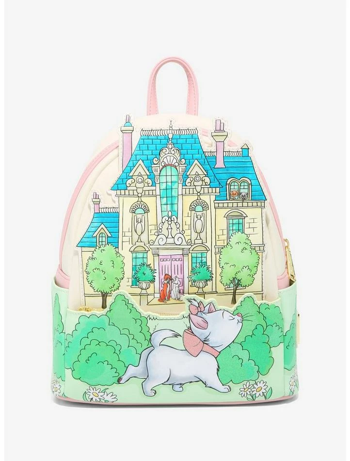 Best Pirce 🛒 Loungefly Disney The Aristocats Mansion Mini 🎒 Backpack ✔️ 3 Best Pirce 🛒 Loungefly Disney The Aristocats Mansion Mini 🎒 Backpack ✔️