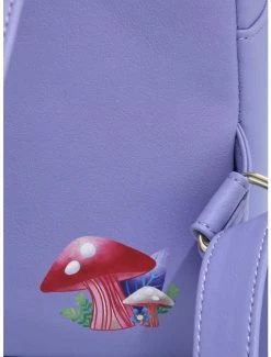 Budget 😍 Loungefly Disney Alice In Wonderland Mushroom Caterpillar Mini 🎒 Backpack 🎉 -Bags & Purses Shop Online 19283740 av3
