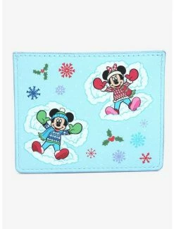 Flash Sale 🎁 Her Universe Disney Mickey Mouse & Minnie Mouse Snow Angels Cardholder 💯