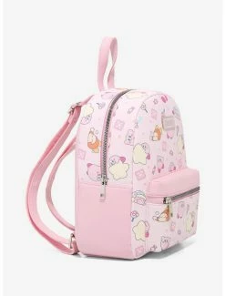 Buy 💯 Kirby Pink Toss Mini 🎒 Backpack ⭐ -Bags & Purses Shop Online 19388615 av1