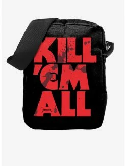 Discount โ๏ธ Rocksax Metallica Kill Em All Blood Crossbody Bag โ