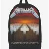 Promo 🎁 Rocksax Metallica Master Of Puppets Classic 🎒 Backpack ❤️