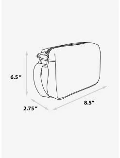 Budget ⌛ Disney Bambi And Thumper Outline Poses Stacked Cross Body Bag 💯 -Bags & Purses Shop Online 19621456 av3