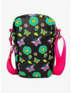 Outlet ❤️ Disney Bambi Thumper Thumpin Retro Pose Floral Collage Cross Body Bag ✨ -Bags & Purses Shop Online 19621458 av2