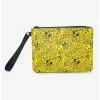 Best deal 👍 Disney Mickey Mouse Mickey Mouse Icon Doodles All Over Yellows Black Single Pocket Wristlet ⭐ -Bags & Purses Shop Online 19621486 hi