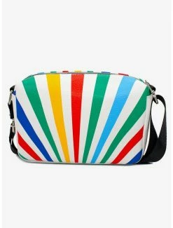 Flash Sale 😉 Disney Mickey Mouse Smiling Sunburst Rays Pose Cross Body Bag ✨ -Bags & Purses Shop Online 19621500 av2