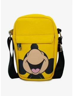 New ✨ Disney Mickey Mouse Smiling Up Pose Cross Body Bag 🔔