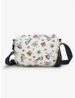 Outlet 🛒 Disney Pixar Toy Story Character Doodles Collage Cross Body Bag 🤩 -Bags & Purses Shop Online 19621524 av2