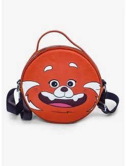 Best deal 🤩 Disney Pixar Turning Red Panda Mei Smiling Face Close Up Cross Body Bag 🤩