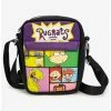 Cheap 😀 Rugrats 7 Character Pose Blocks Cross Body Bag ❤️ -Bags & Purses Shop Online 19621544 hi