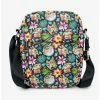 Promo 💯 Star Wars The Mandalorian Baby Yoda Poses Floral Collage Cross Body Bag 👍 -Bags & Purses Shop Online 19621552 hi