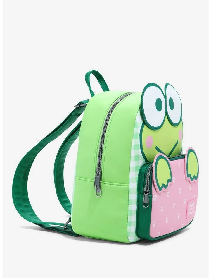 Hot Sale 𧨠Loungefly Keroppi 3D Gingham Mini π Backpack π 4 Hot Sale 𧨠Loungefly Keroppi 3D Gingham Mini π Backpack π - Image 2