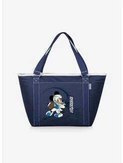 Promo 🌟 Disney Mickey Mouse NFL LA Chargers Tote Cooler Bag ✨