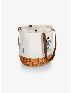 Cheap 😉 Disney Mickey Mouse NFL Los Angeles Chargers Canvas Willow Basket Tote 👍 -Bags & Purses Shop Online 19831785 av1