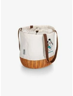 Hot Sale 🤩 Disney Mickey Mouse NFL Miami Dolphins Canvas Willow Basket Tote 🛒 -Bags & Purses Shop Online 19831801 av1