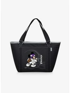 Outlet 🌟 Disney Mickey Mouse NFL Minnesota Vikings Tote Cooler Bag ✔️