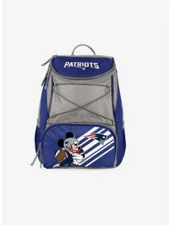 Best Pirce ✔️ Disney Mickey Mouse NFL NE Patriots 🎒 Backpack Cooler 😉