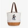 Best Sale 😀 Disney Mickey Mouse NFL New England Patriots Canvas Willow Basket Tote 🌟 -Bags & Purses Shop Online 19831817 hi