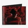 Flash Sale 😉 A Nightmare On Elm Street Scrawls Bifold Wallet 🌟 -Bags & Purses Shop Online 19886208 hi