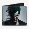 Hot Sale 💯 DC Comics Batman Joker Face Bats Bifold Wallet 👏