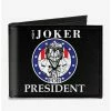 New 😉 DC Comics Batman Joker For President Bifold Wallet 👏 -Bags & Purses Shop Online 19886224 hi