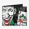 Promo ✔️ DC Comics Batman Joker Haha Close Up Bifold Wallet ❤️