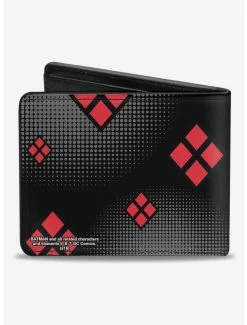 Flash Sale 🎁 DC Comics Harley Quinn Chibi Splits Bifold Wallet ✔️ -Bags & Purses Shop Online 19886240 av1