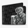 Cheap ✔️ DC Comics The Joker Wine Glass Ha Ha Bifold Wallet 💯 -Bags & Purses Shop Online 19886250 hi