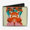 New 🤩 Disney Pixar Turning Red Mei & Panda Bifold Wallet 🔥