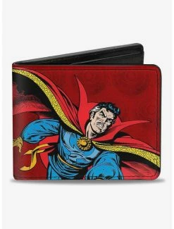 Best Pirce 🎉 Marvel Dr. Strange Eye Of Agamotto Bifold Wallet 💯