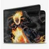 Cheap ❤️ Marvel Ghost Rider Riding Bifold Wallet 🔥