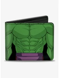 Best deal 🔔 Marvel Hulk Close Up Chest And Back Bifold Wallet 👍