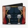 Promo 👏 Marvel Thor Close Up Front And Back Bifold Wallet ❤️ -Bags & Purses Shop Online 19886814 hi