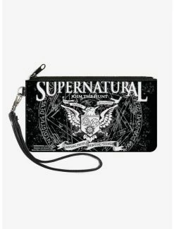 Brand new ❤️ Supernatural Winchster Brothers Zip Wallet ⭐