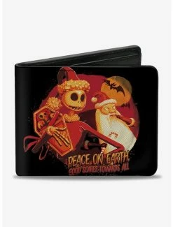 Best Sale 🔔 The Nightmare Before ❄ Christmas Bifold Wallet 😍