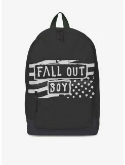 Cheap 🎉 Rocksax Fall Out Boy Flag Classic 🎒 Backpack 🥰