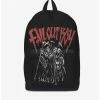 Cheapest ⌛ Rocksax Fall Out Boy Reaper Gang Classic 🎒 Backpack 🎁 -Bags & Purses Shop Online 19900070 hi
