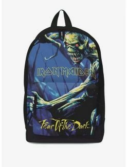 Promo 🎁 Rocksax Iron Maiden Fear Of The Dark 🎒 Backpack ⭐