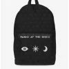 Budget 🎉 Rocksax Panic! At The Disco 3 Icons Classic 🎒 Backpack 🌟 -Bags & Purses Shop Online 19917603 hi