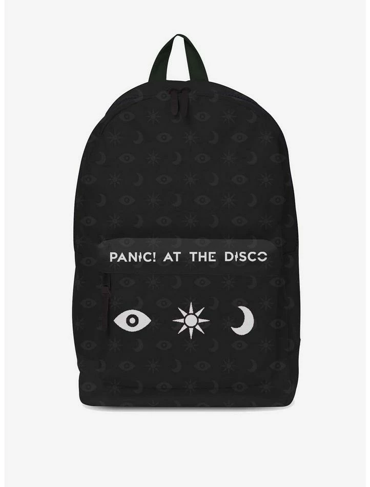 Budget 🎉 Rocksax Panic! At The Disco 3 Icons Classic 🎒 Backpack 🌟 3 Budget 🎉 Rocksax Panic! At The Disco 3 Icons Classic 🎒 Backpack 🌟