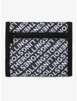 Best Sale 🤩 Bugatti Rolling Stones All Over Print Trifold Wallet with Double Snap Closure 🎉 -Bags & Purses Shop Online 19958708 av3