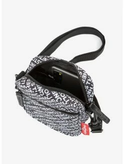 Top 10 ❤️ Bugatti Rolling Stones All Over Print Vegan Leather Crossbody Bag 🛒 -Bags & Purses Shop Online 19958714 av4