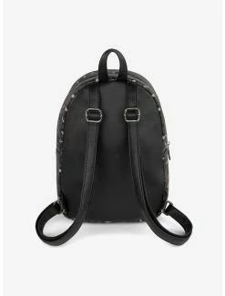 New 🔥 Bugatti Rolling Stones Vegan Leather Mini 🎒 Backpack Black Pattern 🧨 -Bags & Purses Shop Online 19958722 av3