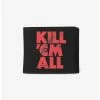 Deals 😀 Rocksax Metallica Kill 'Em All Blood Wallet 🎁 -Bags & Purses Shop Online 19969519 hi