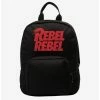 New 💯 Rocksax David Bowie Rebel Rebel Mini 🎒 Backpack 👍 -Bags & Purses Shop Online 20014498 hi
