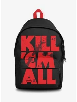 Top 10 🤩 Rocksax Metallica Kill 'Em All Blood 🎒 Backpack 👍