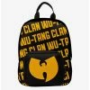 Promo 🛒 Rocksax Wu-Tang Logo Mini 🎒 Backpack 💯 -Bags & Purses Shop Online 20014546 hi
