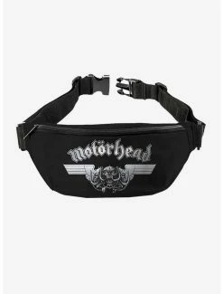 Best deal 😀 Rocksax Motorhead Wings Logo Fanny Pack 🛒