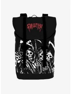 Discount ❤️ Rocksax Fall Out Boy Reaper Gang Heritage 🎒 Backpack 🔥